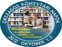 szi Knyvtri Napok (2012.10.03. dr. Engrdt Zsuzsanna)
