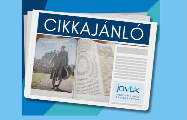 Munkat�rsaink cikkaj�nl�ja a k�nyvt�runkba j�r� foly�iratokb�l 2026.10.B.
