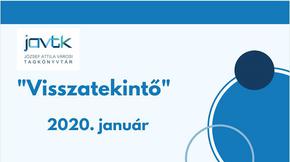 Visszatekint, 2020. janur