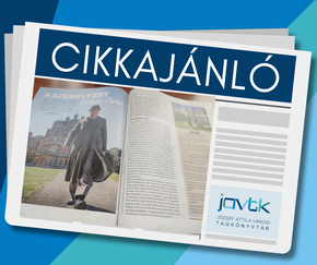 Munkat�rsaink cikkaj�nl�ja a k�nyvt�runkba j�r� foly�iratokb�l 2026.10.B.

