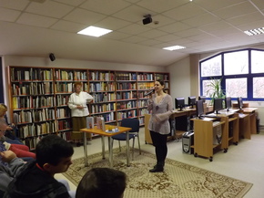 Író-olvasó találkozó Kalapos Éva íróval (2014. 11.17.)