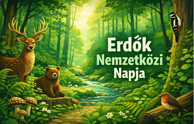 M�rcius 21. - Az Erd�k Nemzetk�zi Napja (Z�ld jeles napok) 2026.