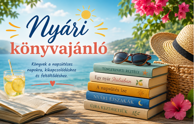 Nyári könyvajánló 2026. Nyári könyvajánló 2026.