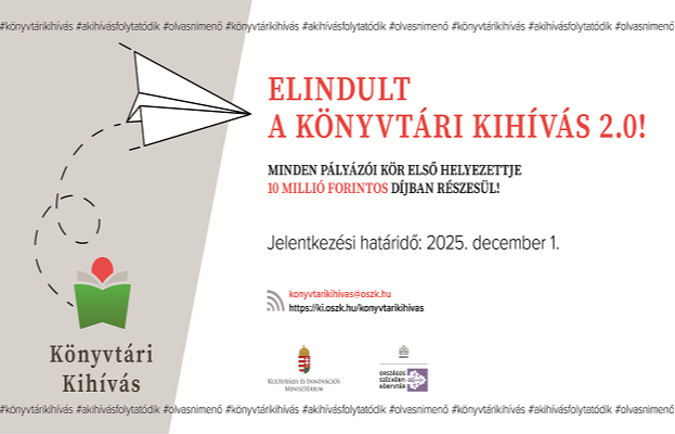 Elindult a knyvtri kihvs 2.0!