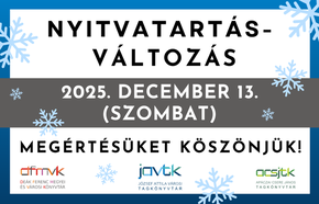 Nyitvatarts vltozs (2025. 12. 13.)