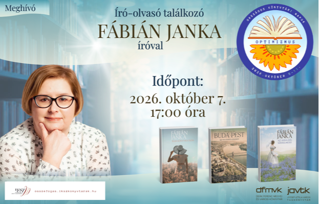 �r�-olvas� tal�lkoz� F�bi�n Janka �r�n�vel