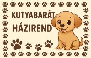 Kutyabarát Házirend Kutyabarát Házirend