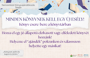 K�nyv csere-bere a k�nyvt�rban