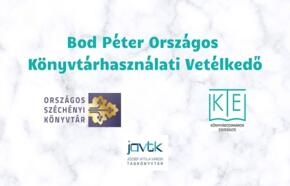 Bod Pter Orszgos Knyvtrhasznlati Verseny 2025.